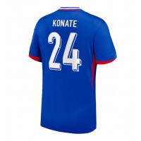 Francúzsko Ibrahima Konate #24 Domáci futbalový dres ME 2024 Krátky Rukáv